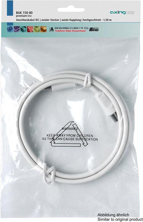 Produktbild Axing Antennenkabel BAK 999-80 10m (90 dB, Antennenkabel)