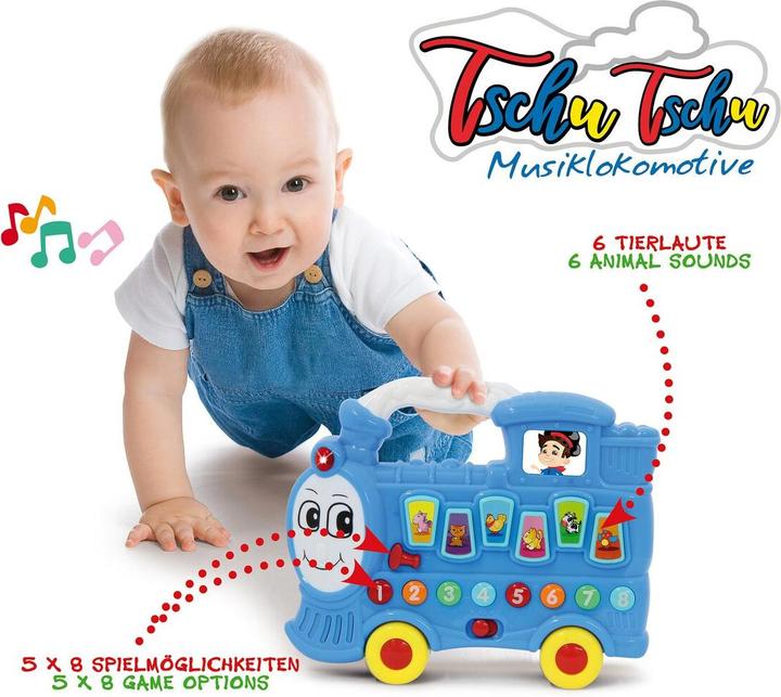 Actual product image Jamara Musical Locomotive Chu Chu (German)