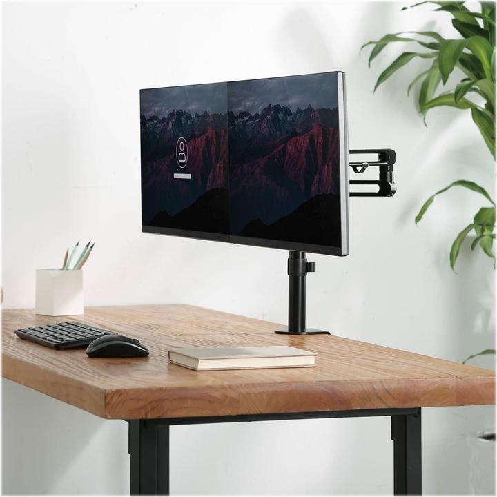 Produktbild StarTech ARMDUAL3 Doppel Monitorarm zur Tischmontage (Gelenkarme für bis zu 32-Zoll-VESA (Tisch, 32")