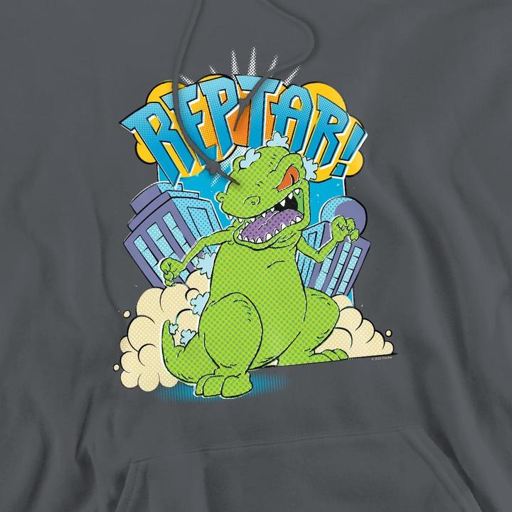 Immagine prodotto Rugrats Stomp Felpa con Cappuccio Reptar Uomo (L)