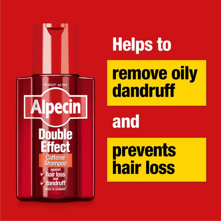 Produktbild Alpecin Doppel Effekt Coffein-Shampoo (200 ml, Flüssiges Shampoo)