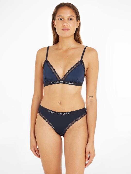 Actual product image Tommy Hilfiger Unlined Triangle Bralette - 91433 (XS)