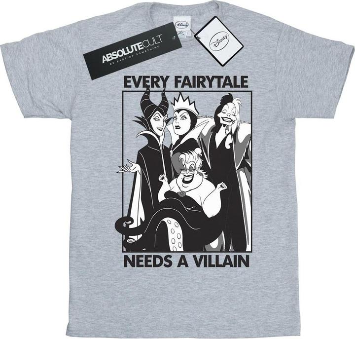 Disney Every Fairy Tale Needs A Villain TShirt Mädchen