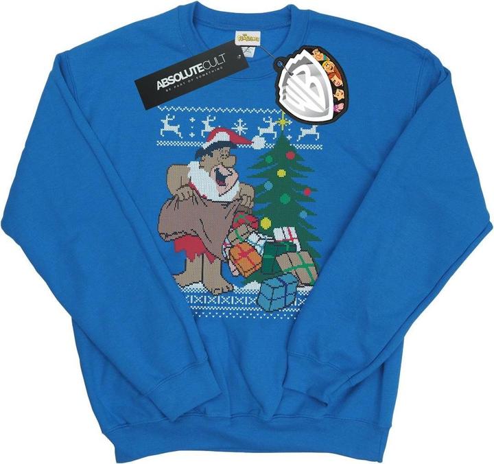 The Flintstones Christmas Fair Isle Sweatshirt