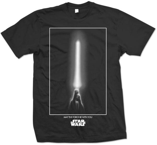 Produktbild Rock Off Star Wars Unisex Tee: The Force (XL)