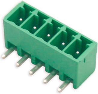 Actual product image Phoenix 4 pole MC 1.5/4-G-3.81 PCB wire to board socket with 3.81mm pitch