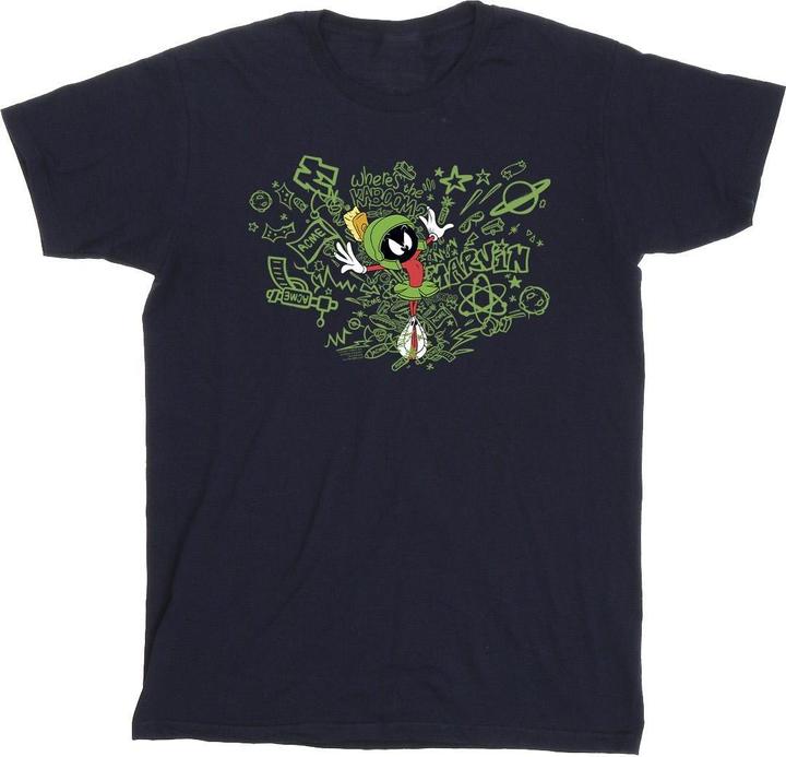 Looney Tunes ACME Doodles Marvin Martian TShirt (XL)