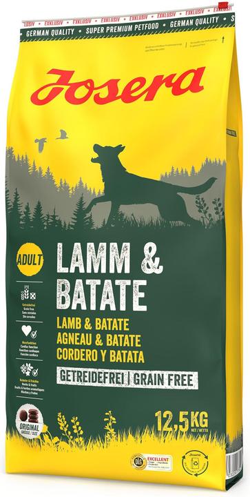 Produktbild Josera Lamm & Batate (Adult, 1 Stk., 12500 g)