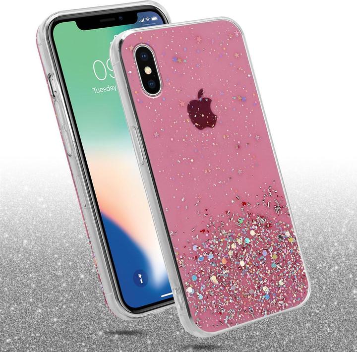 Image du produit Cadorabo Couverture TPU paillettes scintillantes (Apple iPhone XS Max)