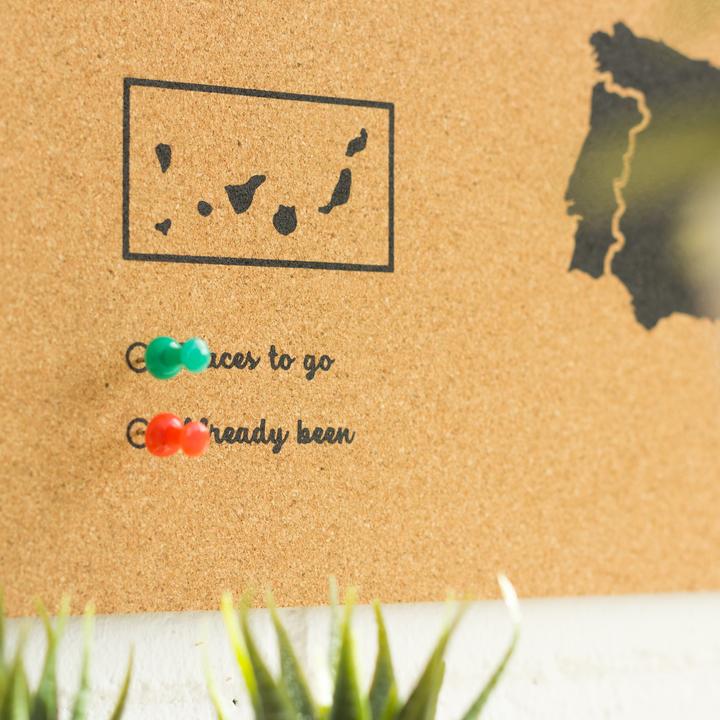 Produktbild Miss wood Woody Map Europakarte - Europa - L (Pinnwand, 60 x 45 cm)