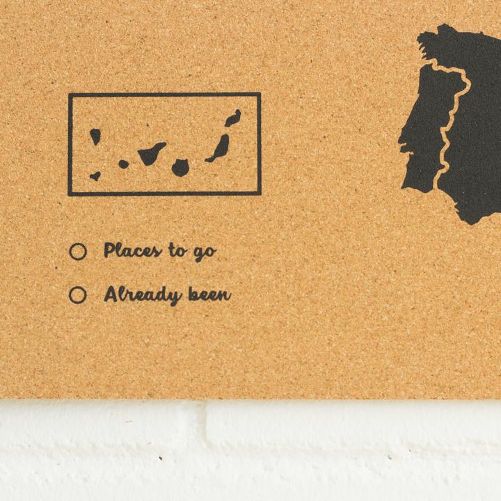Produktbild Miss wood Woody Map Europakarte - Europa - L (Pinnwand, 60 x 45 cm)