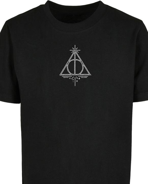 Immagine prodotto Absolute Cult Harry Potter - Maglietta Basic per bambini dei Doni della Morte 2.0 - 124323 (134, 140)