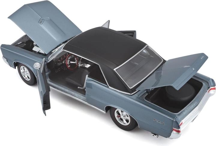 Produktbild Maisto Pontiac GTO Hurst Edition 1965 blau 1/18