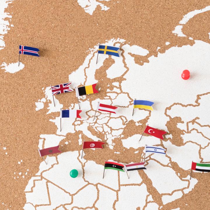 Produktbild Miss wood Länderflaggen Europa