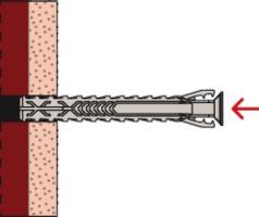 Actual product image Fischer Dowel SX Plus 6x30 (100 pcs.)