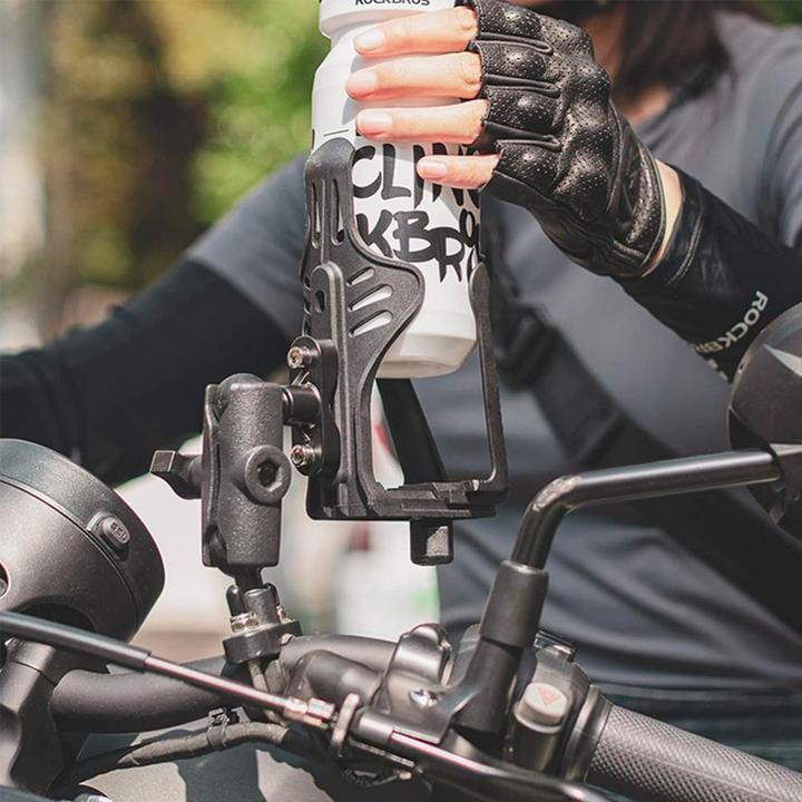 Actual product image Rockbros 31210008002 handlebar bottle holder - black