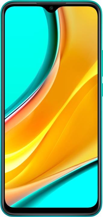 Xiaomi Redmi 9 (64 GB, Ocean green, 6.53", Dual SIM + SD, 13 Mpx, 4G)
