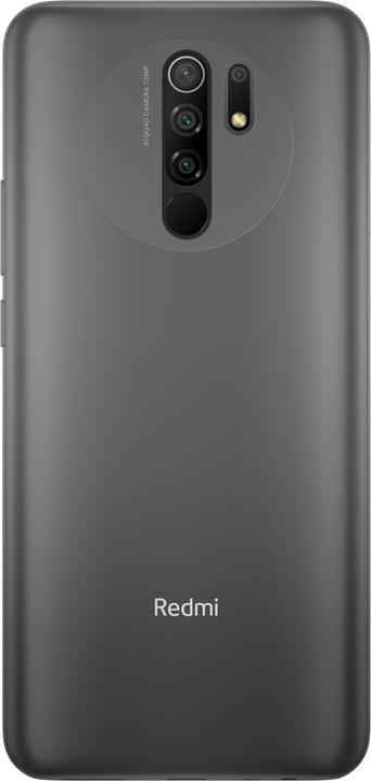 Produktbild Xiaomi Redmi 9 (32 GB, Carbon Grey, 6.53", Dual SIM + SD, 13 Mpx, 4G)