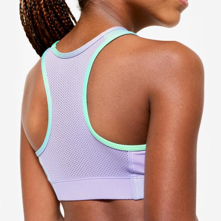 Image du produit Decathlon Brassière de sport respirante fille, imprimé boreal