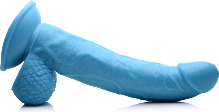 Image du produit Pop Peckers Poppin Dildo 19 cm - Blue