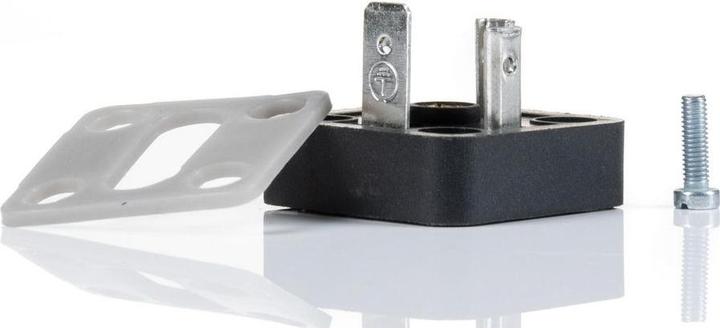 Image du produit Rs Pro Connecteur d'électrovanne DIN 43650 Connecteur 3P+E / 250 V ac Montage enfichable, noir