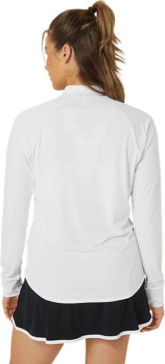 Image du produit ASICS Performance Asics Court Ls 1/2 Zip Top Blanc Femme (L)