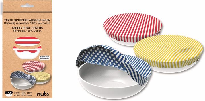 Produktbild Nuts Schüsselabdeckung (3 x)