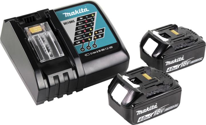 Produktbild Makita DTL 061 RMJ Akku Winkelschlagschrauber 18V 1/4" 60Nm + 2x Akku 4,0Ah + Ladegerät + Makpac (Akkubetrieb)