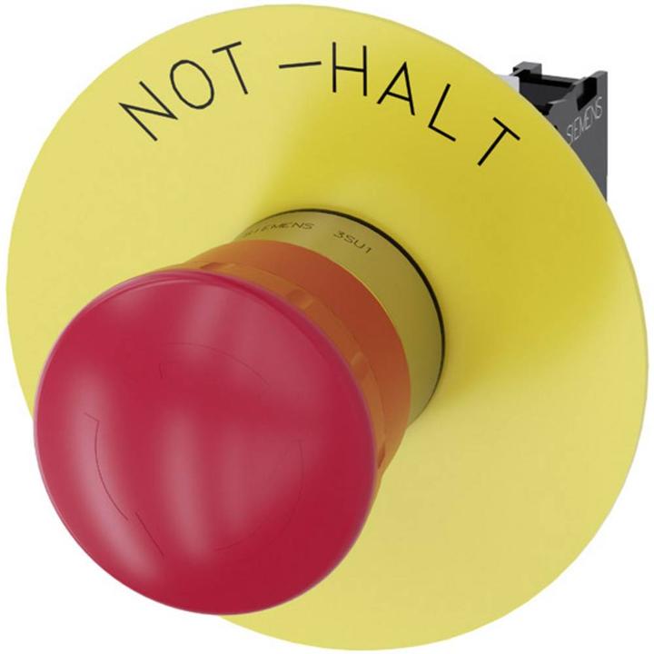 Actual product image Siemens Emergency stop button, red