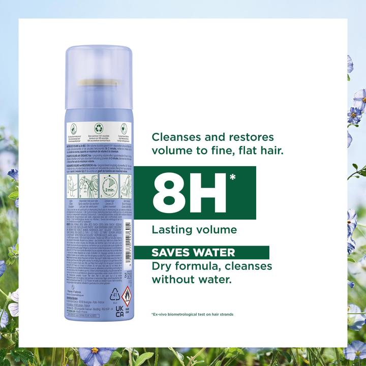 Actual product image Klorane Dry shampoo linen (150 ml, Dry shampoo)