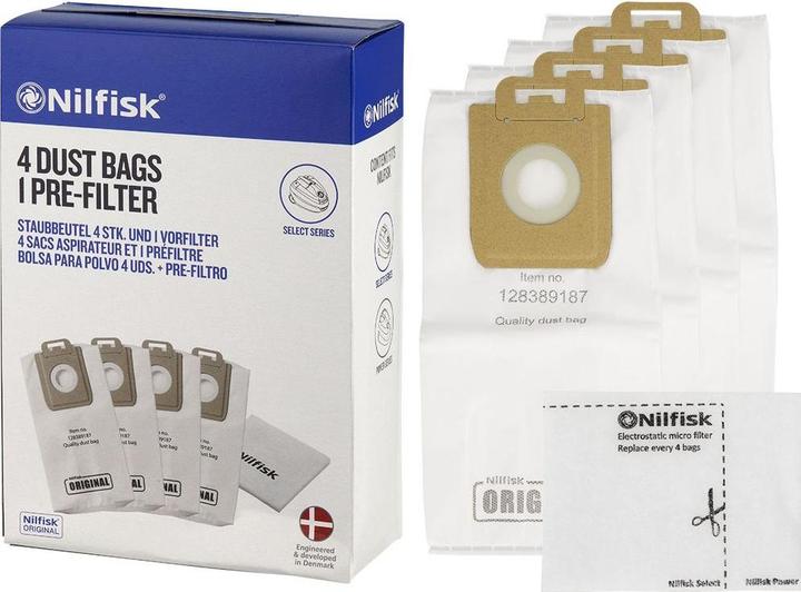 Produktbild Nilfisk Staubsaugerbeutel (4 x)