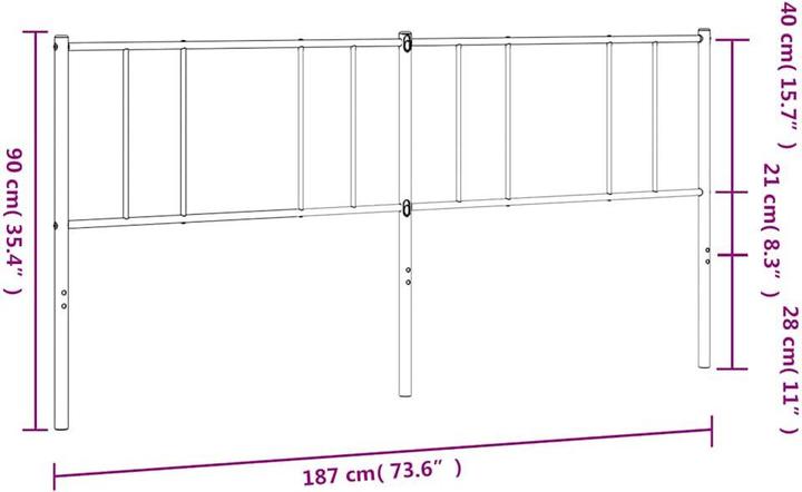 Produktbild VidaXL Sulo (187 x 3 x 90 cm)