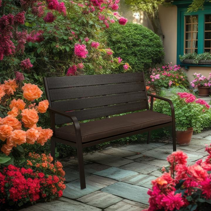 Actual product image Relaxdays Garden bench