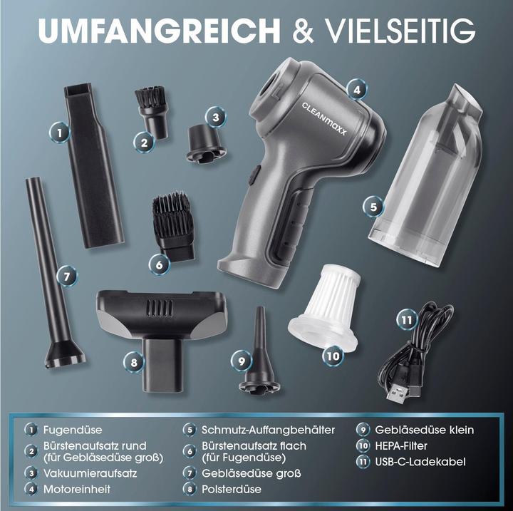 Productafbeelding CleanMaxx Snoerloze handstofdoek, 7 stuks.