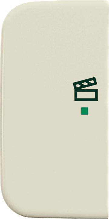Busch-Jaeger Wippe 2-fach Symbol Licht 6233-22-212 Busch-free@home weiss (Rolladenaktor)