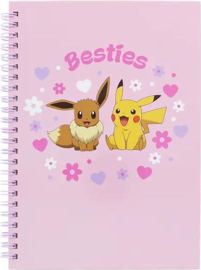 Actual product image Blueprint Notebook Pokemon Besties A5 (10 x 14 cm, Lined)