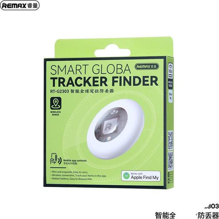 Produktbild Remax RT-G2303 Smart Global Position Tracking Item Finder, Weiss (Android, iOS)