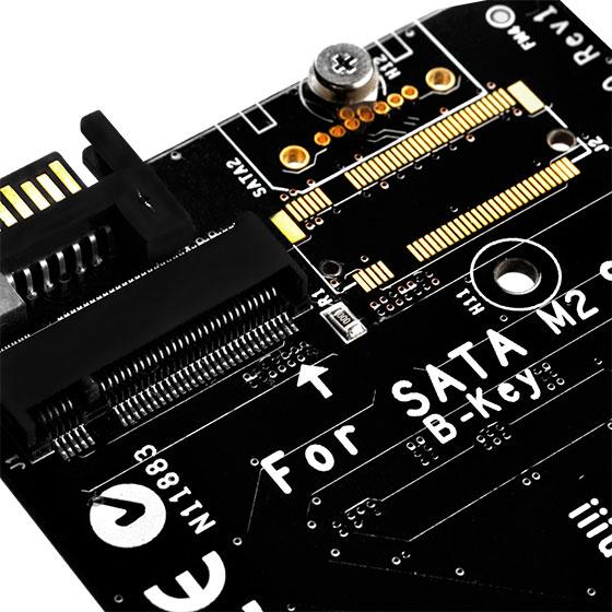 Produktbild Silverstone SST-ECM20 - Speicher-Controller - M.2 Card