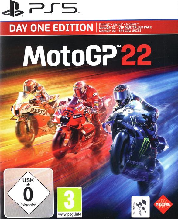 Image du produit Milestone MotoGP 22 Day One Edition (PS5) (PS5, FR, DE, IT)