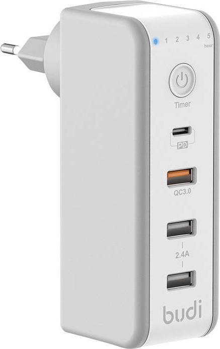 Produktbild Budi Dual USB Charger with Timer Charge (32 W)