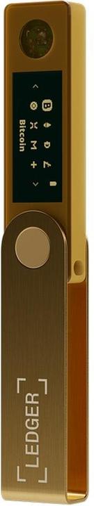 Actual product image Ledger Nano X - Gold (Litecoin, Dash, Bitcoin, Others, Dogecoin, Ethereum Classic)