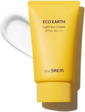 The Saem Light sunscreen SPF 50+ Eco Earth (Light Sun Cream) 50 g (Sonnencreme, SPF 50+, 50 ml)