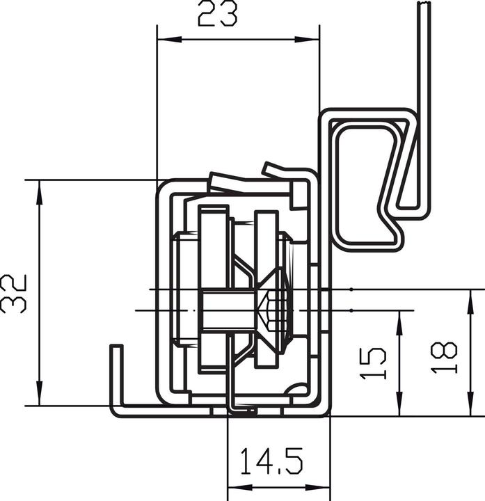 Image du produit Simonswerk Éléments de montage VARIANT VX 7511 3D