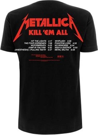 Actual product image Metallica Kill Em All Tracks (L)