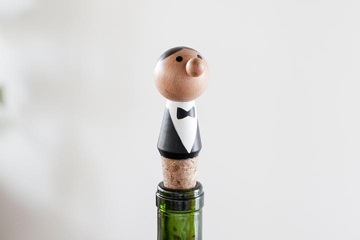 Actual product image Kikkerland Waiter (Wine stopper)