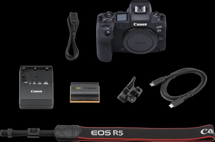 Image du produit Canon EOS R5 (45 Mpx, Plein format)