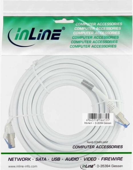 Produktbild InLine Patchkabel Cat.6A, S/FTP (PiMf), 500MHz (S/FTP, CAT6a, 1 m)