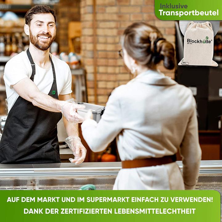 Produktbild Blockhütte Brotdose