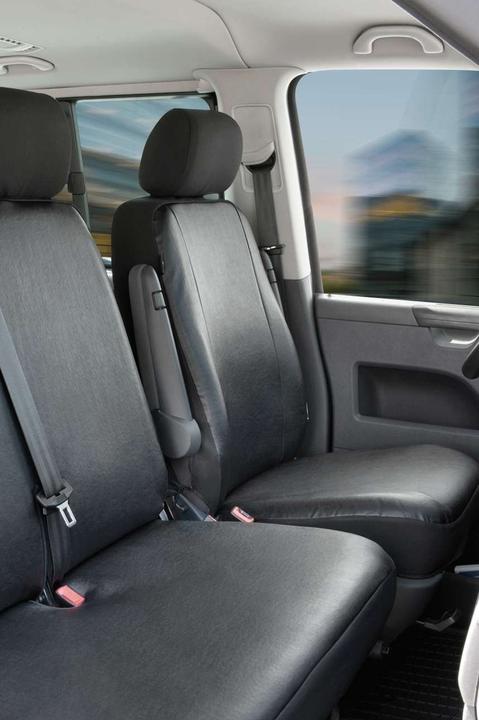 Produktbild Walser Sitzbezüge für VW T4 Einzelsitz vorne aus Kunstleder für BJ 10/1998 - 03/2003