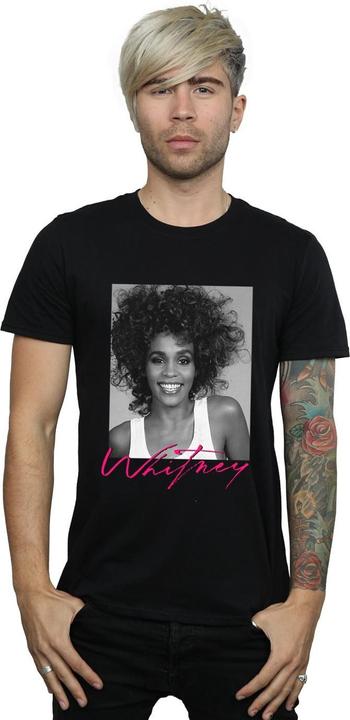 Whitney Houston Smile Photograph TShirt (L)